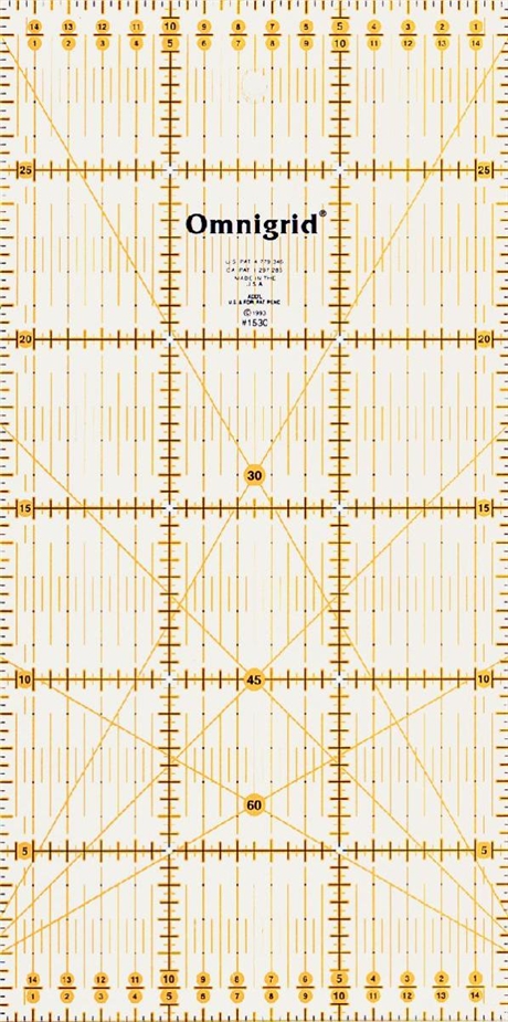 Prym PRYM - Linjal 15x30 cm OMNIGRID