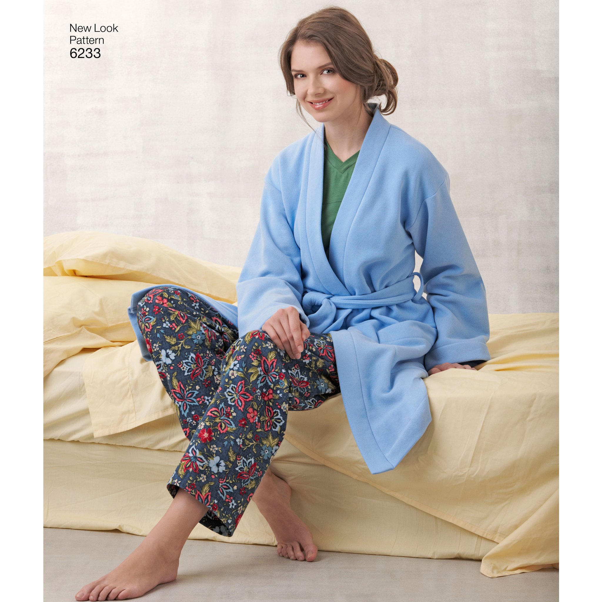 New Look 6233 - Top Byxa Pyjamas Dam Herr