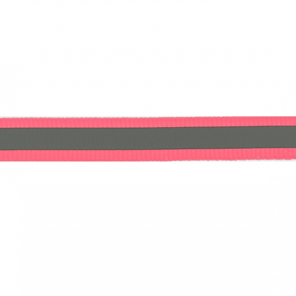 KC Reflex ripsband, 10mm - Neon Rosa