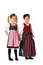 9509. Burda - CHILDRENS DIRNDL DRESS