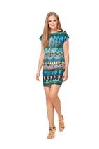 6540. Burda Dam - MISSES' TOP AND DRESS