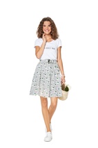 6319. Burda Dam - BURDA STYLE PATTERN MISSES' BELL SHAPED SKIRT