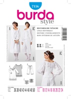 7156. Burda Dam - HISTORIC UNDERGARMENTS