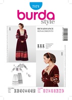 7171. Burda Dam - RENAISSANCE DRESS