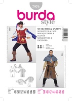 7976. Burda Herr - MUSKETEER & PAGE.