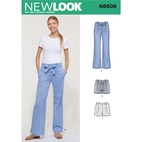 New Look 6606 - Byxa Kjol Shorts - Dam