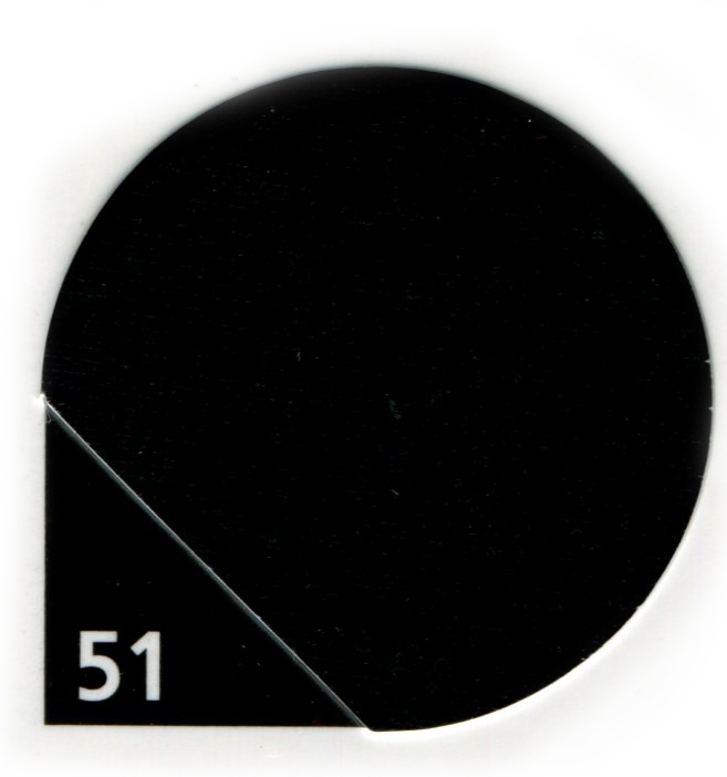 20 mm kantband Svart 51