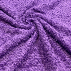 Stickad Boucle' Chenille Purpul