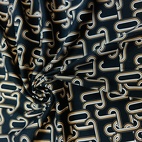 Chains - Viscose twill