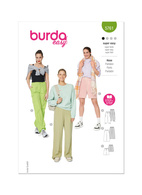 Burda 5761 Misses' Cargo byxor