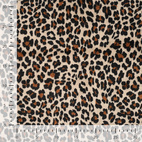 Dubbelsidig Fleece - Leoprint